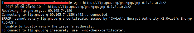 CentOS 6.x下wget 下载提示 Unable to locally verify the issuer’s authority 完美解决方案
